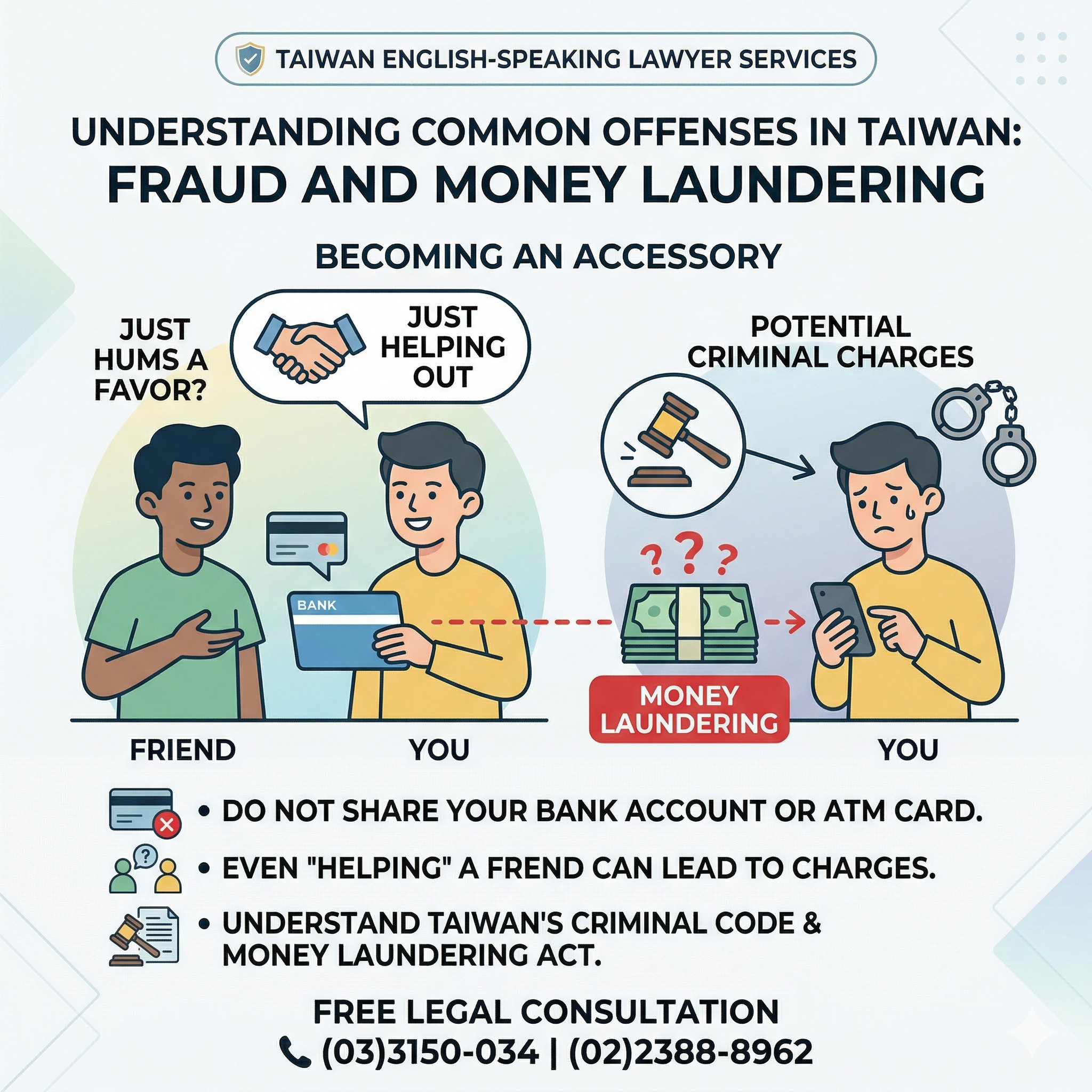 Navigating the Taiwan Legal System: Your Trusted English-Speaking Partner for Criminal Defense and Civil Matters | 謙聖刑事律師 Navigating the Taiwan Legal System: Your Trusted English-Speaking Partner for Criminal Defense and Civil Matters